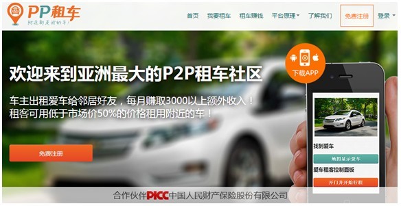 被投企業(yè)PP租車介紹