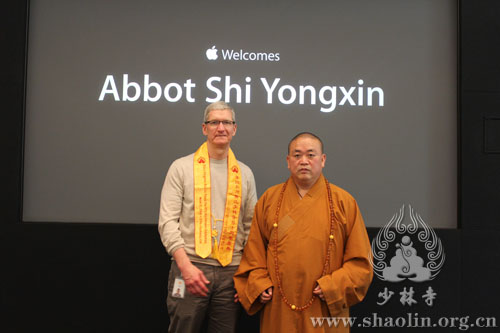 當(dāng)方丈遇上蘋果，誰說宗教不能擁抱科技？