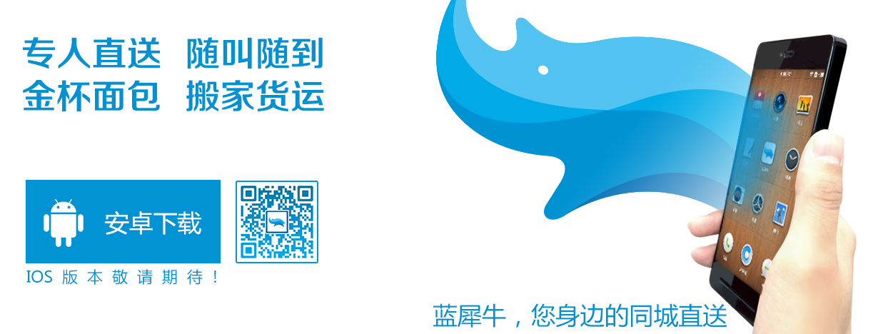 同城直送物流——藍犀牛