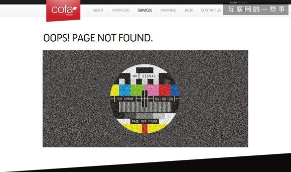 真沒見識過，原來404錯誤頁面可以這樣設計,互聯網的一些事