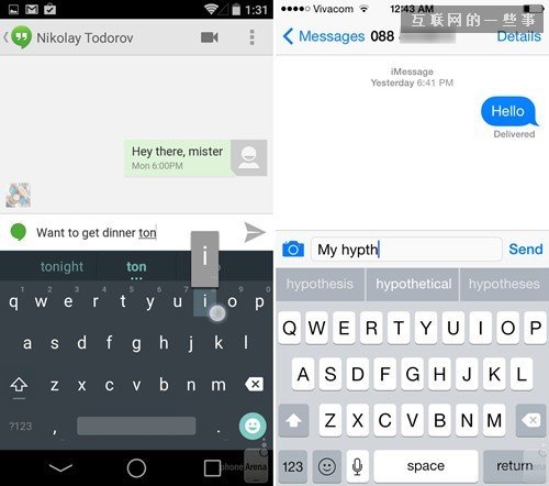 Android L對比iOS 8 誰抄了誰?,互聯(lián)網(wǎng)的一些事