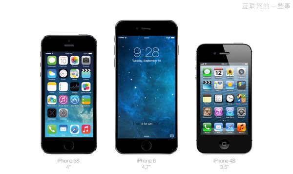 4.7吋iPhone6與主流手機們的對比,互聯(lián)網(wǎng)的一些事