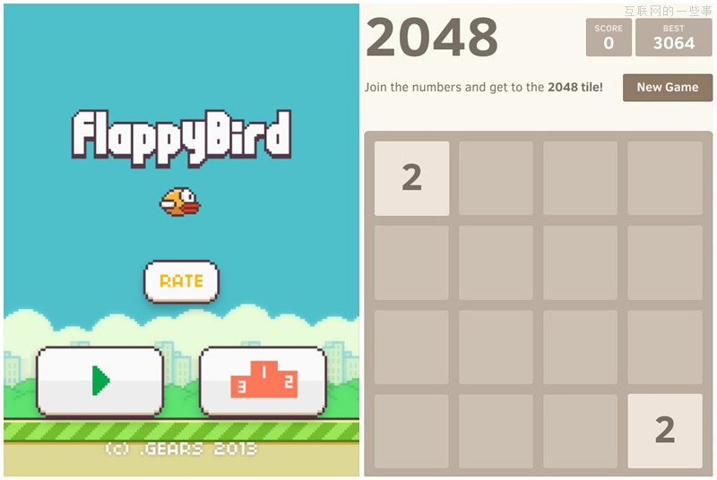 如何開發(fā)出像Flappy Bird或2048那樣受歡迎的輕游戲？,互聯(lián)網(wǎng)的一些事