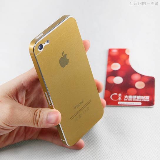iPhone 5完美變身“土豪金”iPhone 5S大法！,互聯(lián)網(wǎng)的一些事