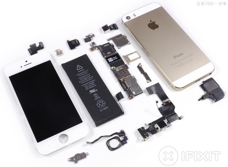 拆解iPhone 5s——了解 iPhone 5s 的內部構造,互聯(lián)網(wǎng)的一些事