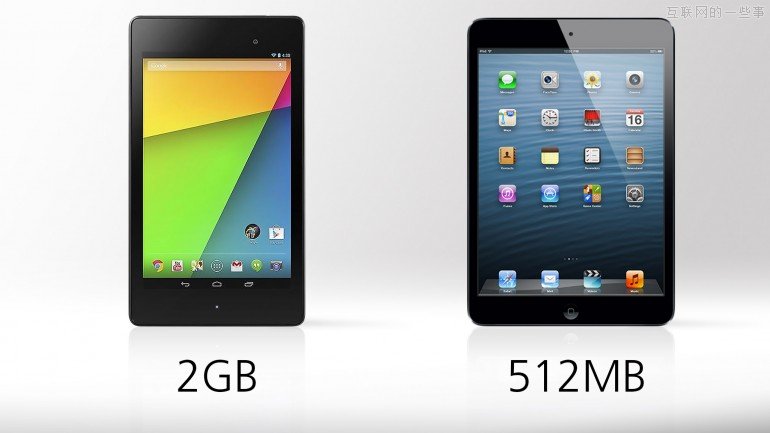 平板電腦對比：二代 Nexus 7 Vs. iPad mini,互聯(lián)網(wǎng)的一些事