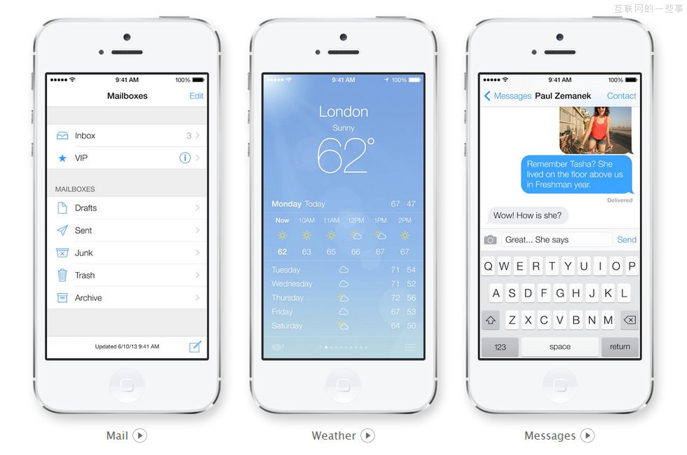 【多圖】蘋果iOS 7官方設(shè)計圖,互聯(lián)網(wǎng)的一些事