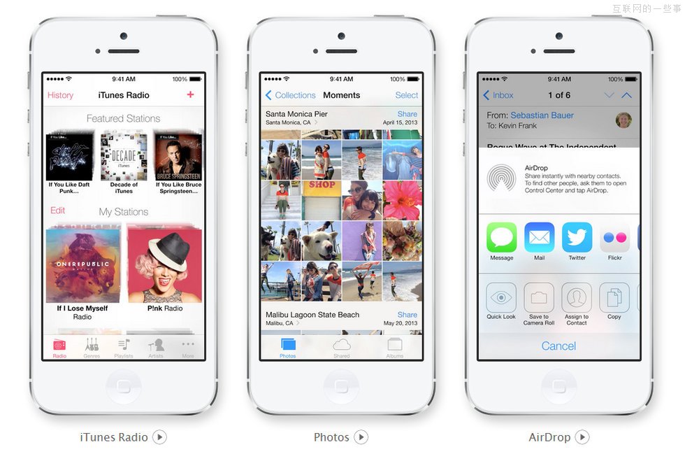 【多圖】蘋果iOS 7官方設(shè)計圖,互聯(lián)網(wǎng)的一些事
