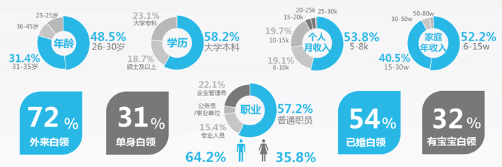 《白領(lǐng)網(wǎng)民系列調(diào)查》報(bào)告分享,互聯(lián)網(wǎng)的一些事