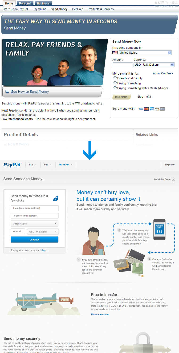 PayPal換裝記,互聯(lián)網(wǎng)的一些事