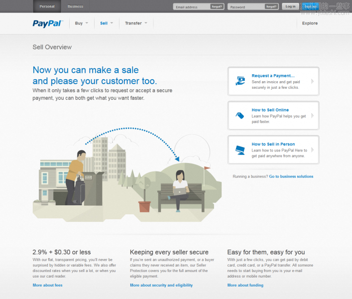 PayPal換裝記,互聯(lián)網(wǎng)的一些事