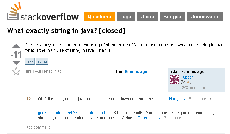 基于用戶投票的排名算法（三）：Stack Overflow,互聯(lián)網(wǎng)的一些事