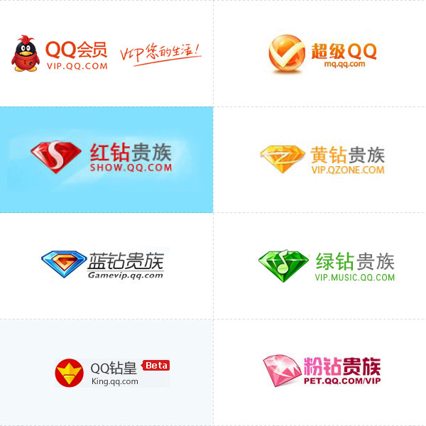 騰訊企鵝帝國(guó)產(chǎn)品Logo集合,互聯(lián)網(wǎng)的一些事