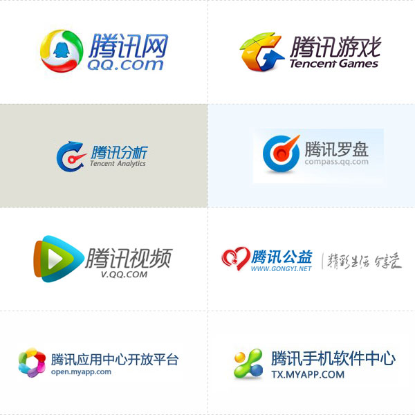 騰訊企鵝帝國(guó)產(chǎn)品Logo集合,互聯(lián)網(wǎng)的一些事