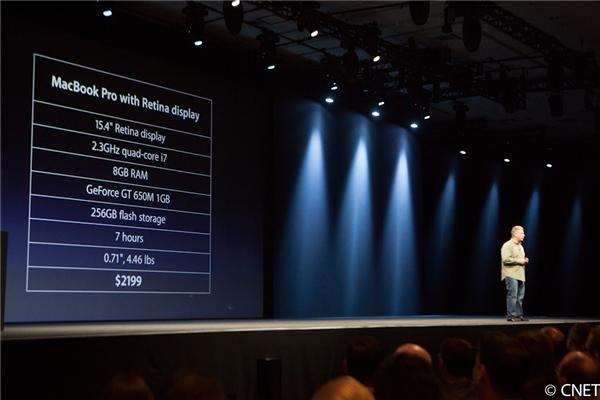 蘋果發(fā)布視網(wǎng)膜屏MacBook Pro 售價2199美金,互聯(lián)網(wǎng)的一些事