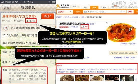 淺析網(wǎng)易“飯飯”抄襲大眾點評網(wǎng)站內(nèi)容事件,互聯(lián)網(wǎng)的一些事