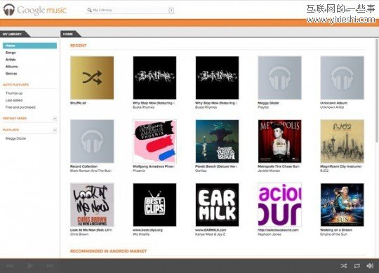 橫向?qū)Ρ龋汗雀枰魳?、蘋果和Spotify,互聯(lián)網(wǎng)的一些事