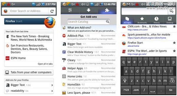 Android手機上第三方瀏覽器都有哪些特色的功能？,互聯(lián)網(wǎng)的一些事