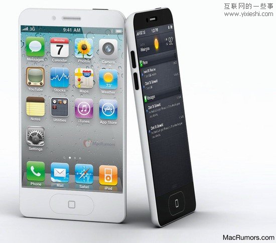 蘋果iPhone5將于9月中美國(guó)上市 設(shè)計(jì)圖片曝光,互聯(lián)網(wǎng)的一些事