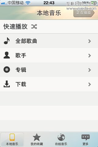 蘋果iPhone音樂(lè)應(yīng)用軟件APP盤點(diǎn),互聯(lián)網(wǎng)的一些事